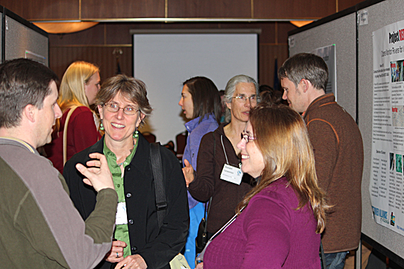 Poster session at 2013 conference.