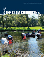 Cover of January 2022 Clam Chronicle newsletter