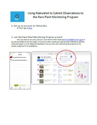 cover of iNaturalist document